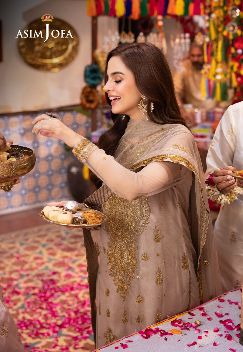 Asim Jofa | Pyaar Diyan Gallan Formals | AJEM-06 by Asim Jofa - Designer Dress - Type: Ladies Clothes - Available at Libayah - 100% Original