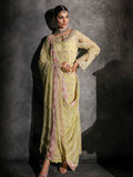 Rajbari | Sage Chiffon Edit | Ivy by Rajbari - Designer Dress - Type: Formal - Available at Libayah - 100% Original
