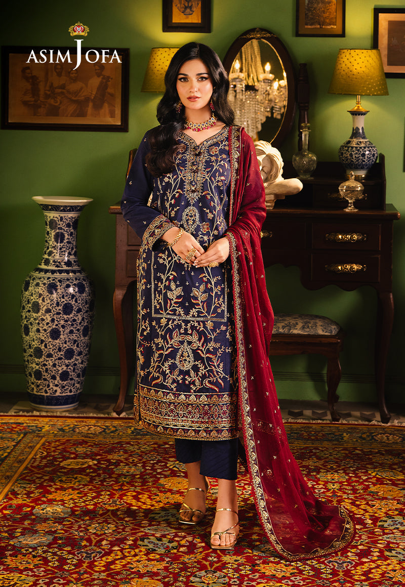 Asim Jofa | Afsanay Luxury Pret | AJLP-02 by Asim Jofa - Designer Dress - Type: Ladies Clothes - Available at Libayah - 100% Original