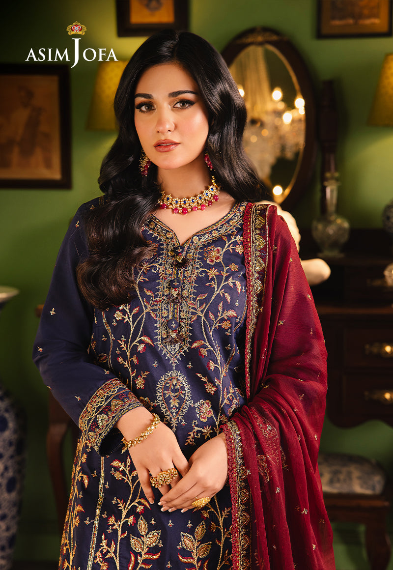 Asim Jofa | Afsanay Luxury Pret | AJLP-02 by Asim Jofa - Designer Dress - Type: Ladies Clothes - Available at Libayah - 100% Original