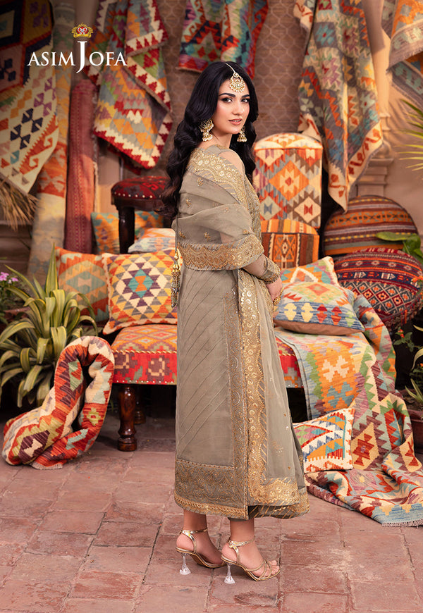 Asim Jofa | Pyaar Diyan Gallan Formals | AJEM-17 by Asim Jofa - Designer Dress - Type: Ladies Clothes - Available at Libayah - 100% Original