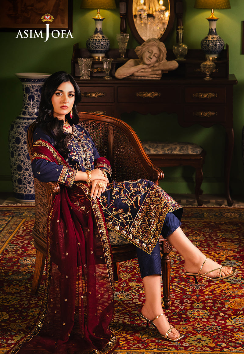 Asim Jofa | Afsanay Luxury Pret | AJLP-02 by Asim Jofa - Designer Dress - Type: Ladies Clothes - Available at Libayah - 100% Original