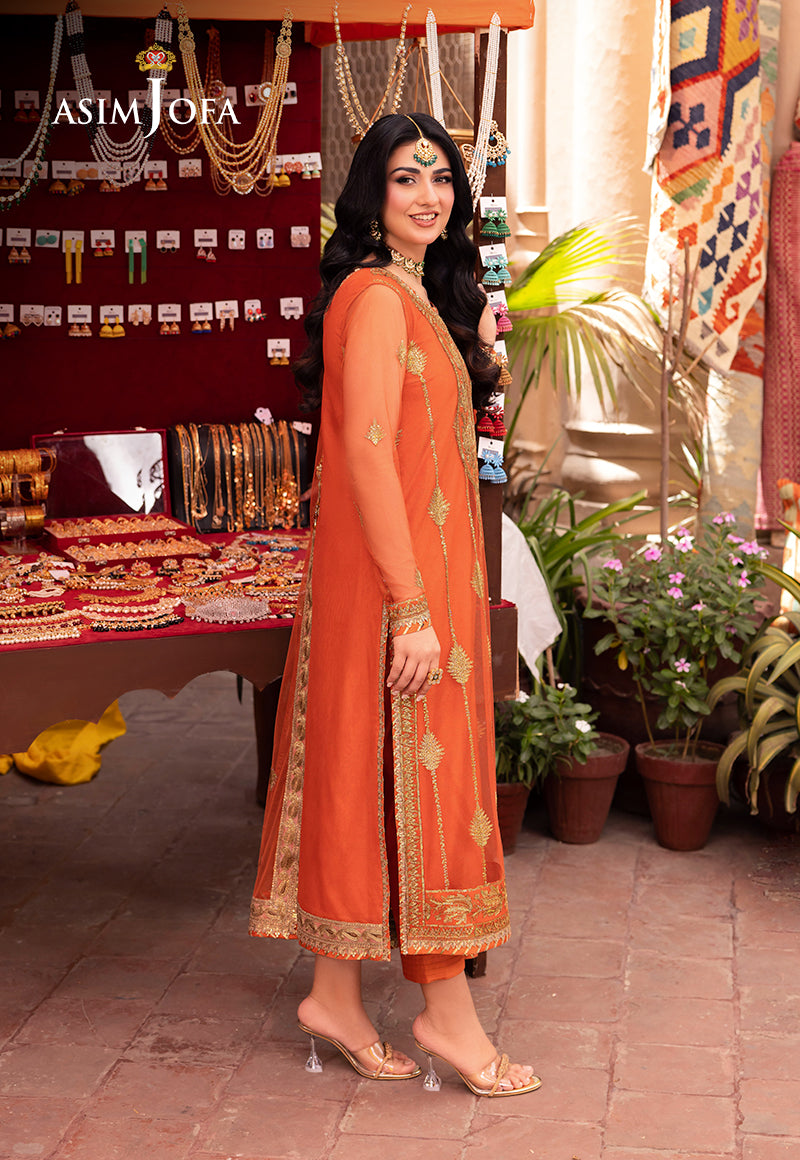 Asim Jofa | Pyaar Diyan Gallan Formals | AJEM-08 by Asim Jofa - Designer Dress - Type: Ladies Clothes - Available at Libayah - 100% Original