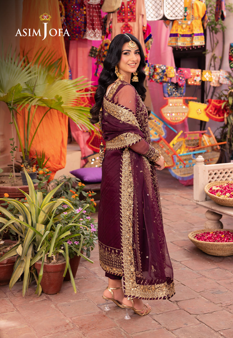 Asim Jofa | Pyaar Diyan Gallan Formals | AJEM-24 by Asim Jofa - Designer Dress - Type: Ladies Clothes - Available at Libayah - 100% Original