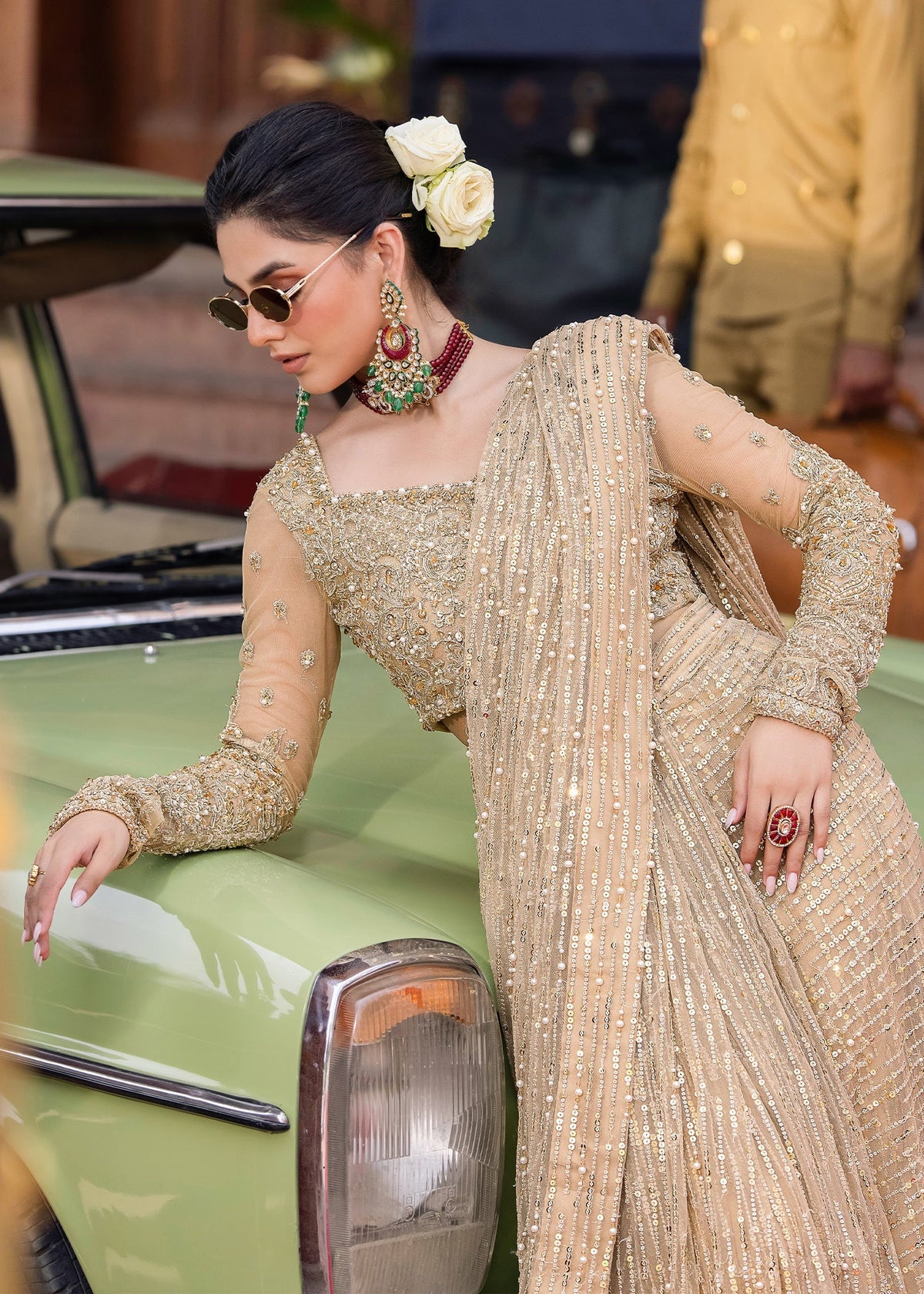 Kanwal Malik | Wedding Formals and Bridals | Mehrunisa by Kanwal Malik - Designer Dress - Type: Ladies Clothes - Available at Libayah - 100% Original