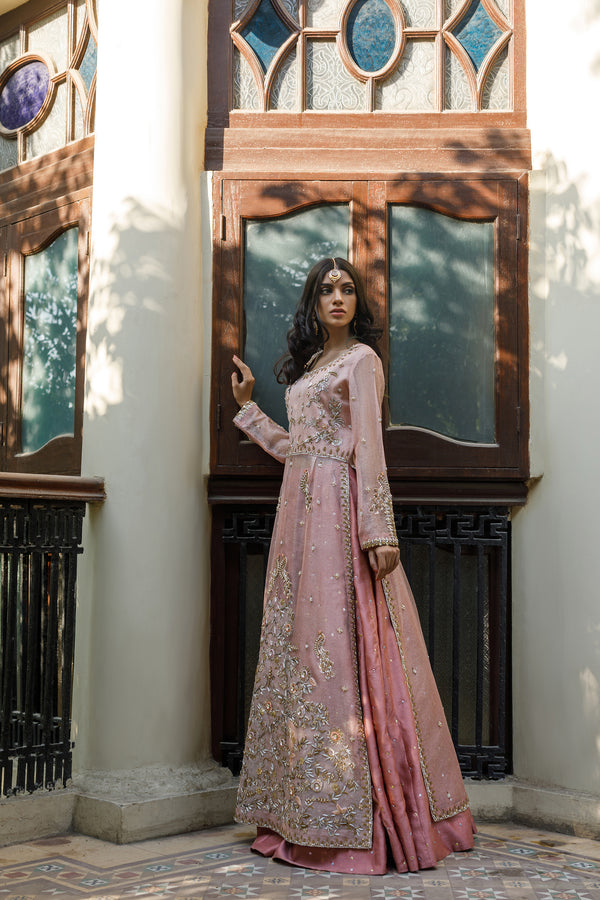Wahajmkhan | Bahar Begum Formals | PINK BAHAR JORA by Wahaj M.Khan - Designer Dress - Type: Ladies Clothes - Available at Libayah - 100% Original