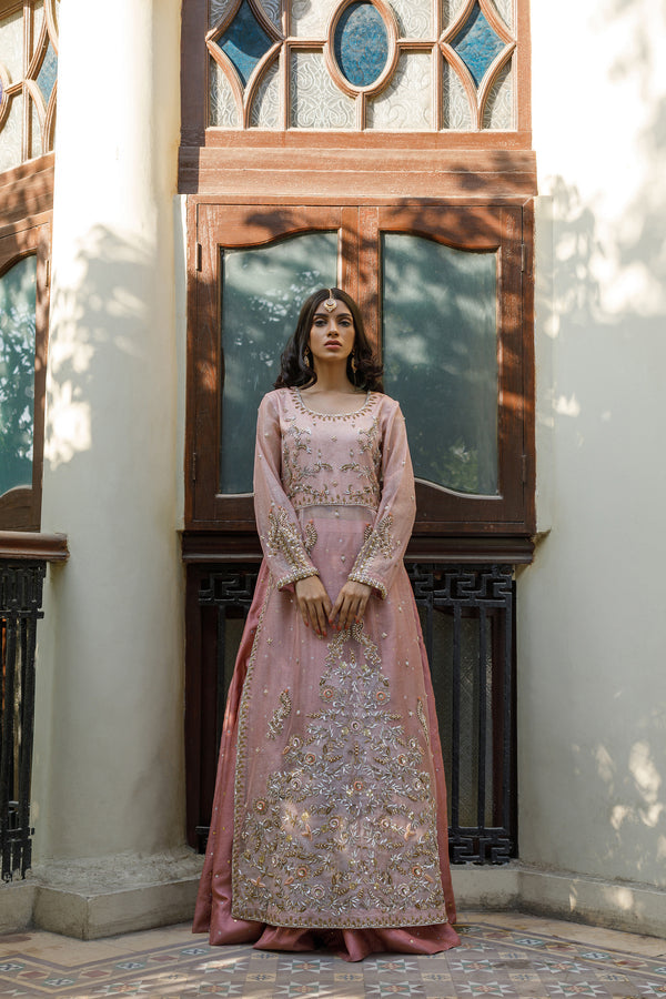Wahajmkhan | Bahar Begum Formals | PINK BAHAR JORA by Wahaj M.Khan - Designer Dress - Type: Ladies Clothes - Available at Libayah - 100% Original