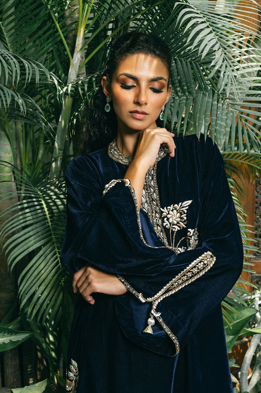 Sania Maskatiya | Reyna Velvet | Setareh by Sania Maskatiya - Designer Dress - Type: Ladies Clothes - Available at Libayah - 100% Original