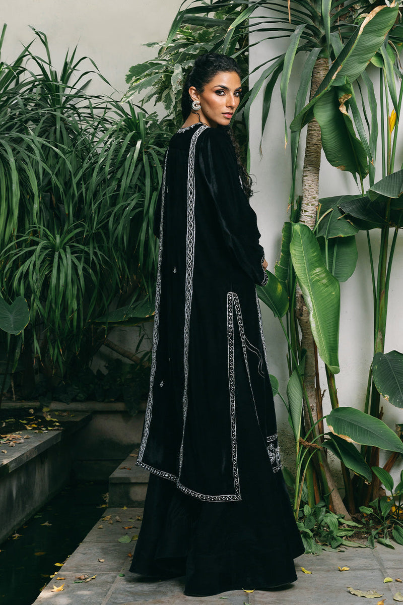 Sania Maskatiya | Reyna Velvet | Firuzeh by Sania Maskatiya - Designer Dress - Type: Ladies Clothes - Available at Libayah - 100% Original