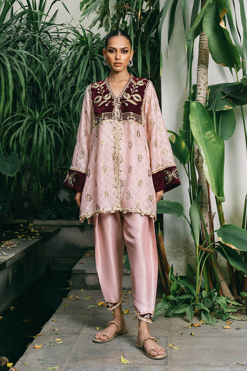 Sania Maskatiya | Reyna Velvet | Amira by Sania Maskatiya - Designer Dress - Type: Ladies Clothes - Available at Libayah - 100% Original