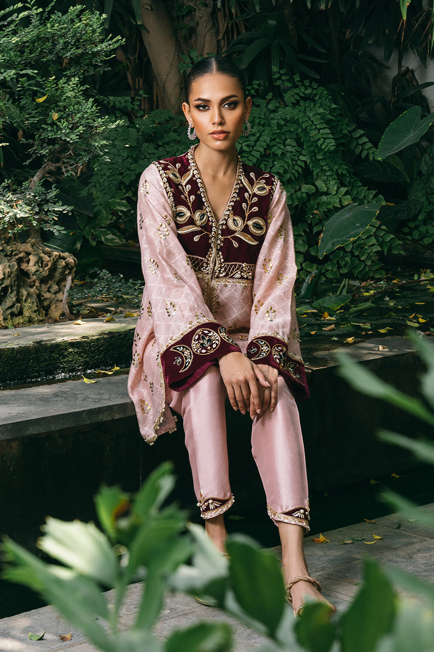 Sania Maskatiya | Reyna Velvet | Amira by Sania Maskatiya - Designer Dress - Type: Ladies Clothes - Available at Libayah - 100% Original