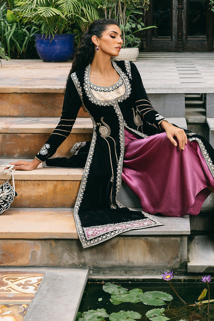 Sania Maskatiya | Reyna Velvet | Thalia by Sania Maskatiya - Designer Dress - Type: Ladies Clothes - Available at Libayah - 100% Original