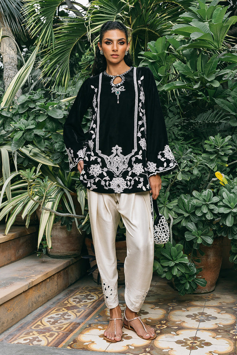 Sania Maskatiya | Reyna Velvet | Alishe by Sania Maskatiya - Designer Dress - Type: Ladies Clothes - Available at Libayah - 100% Original