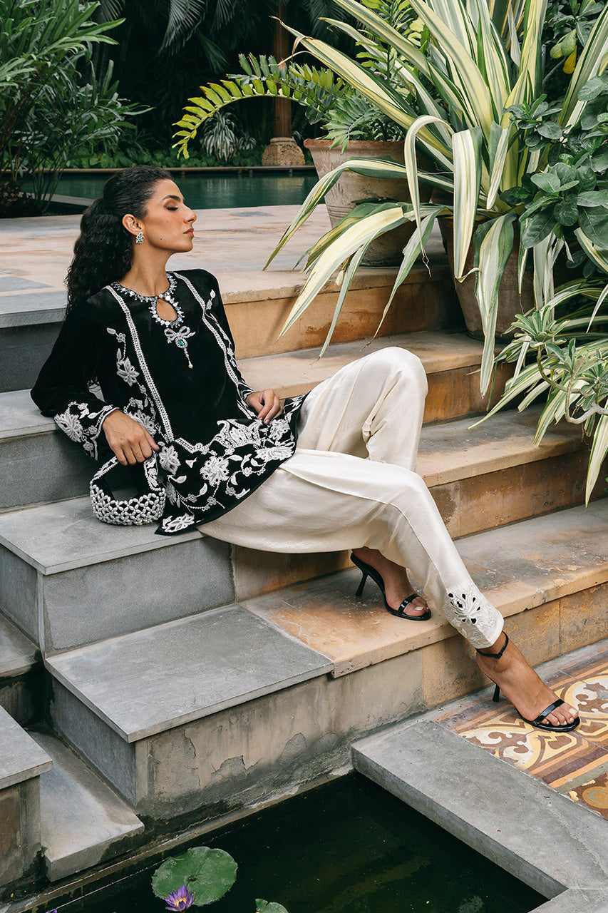 Sania Maskatiya | Reyna Velvet | Alishe by Sania Maskatiya - Designer Dress - Type: Ladies Clothes - Available at Libayah - 100% Original