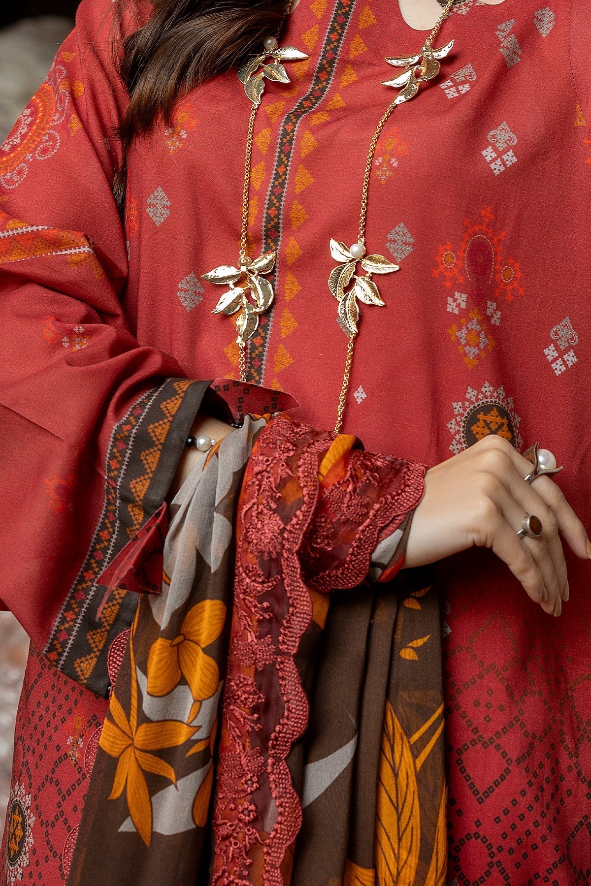 Charizma | Lawn Collection 24 | PM4-23 by Charizma - Designer Dress - Type: Casuals - Available at Libayah - 100% Original