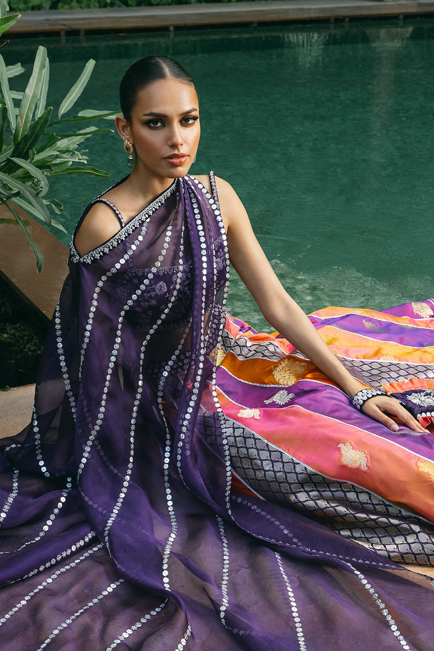 Sania Maskatiya | Reyna Velvet | Tessa by Sania Maskatiya - Designer Dress - Type: Ladies Clothes - Available at Libayah - 100% Original