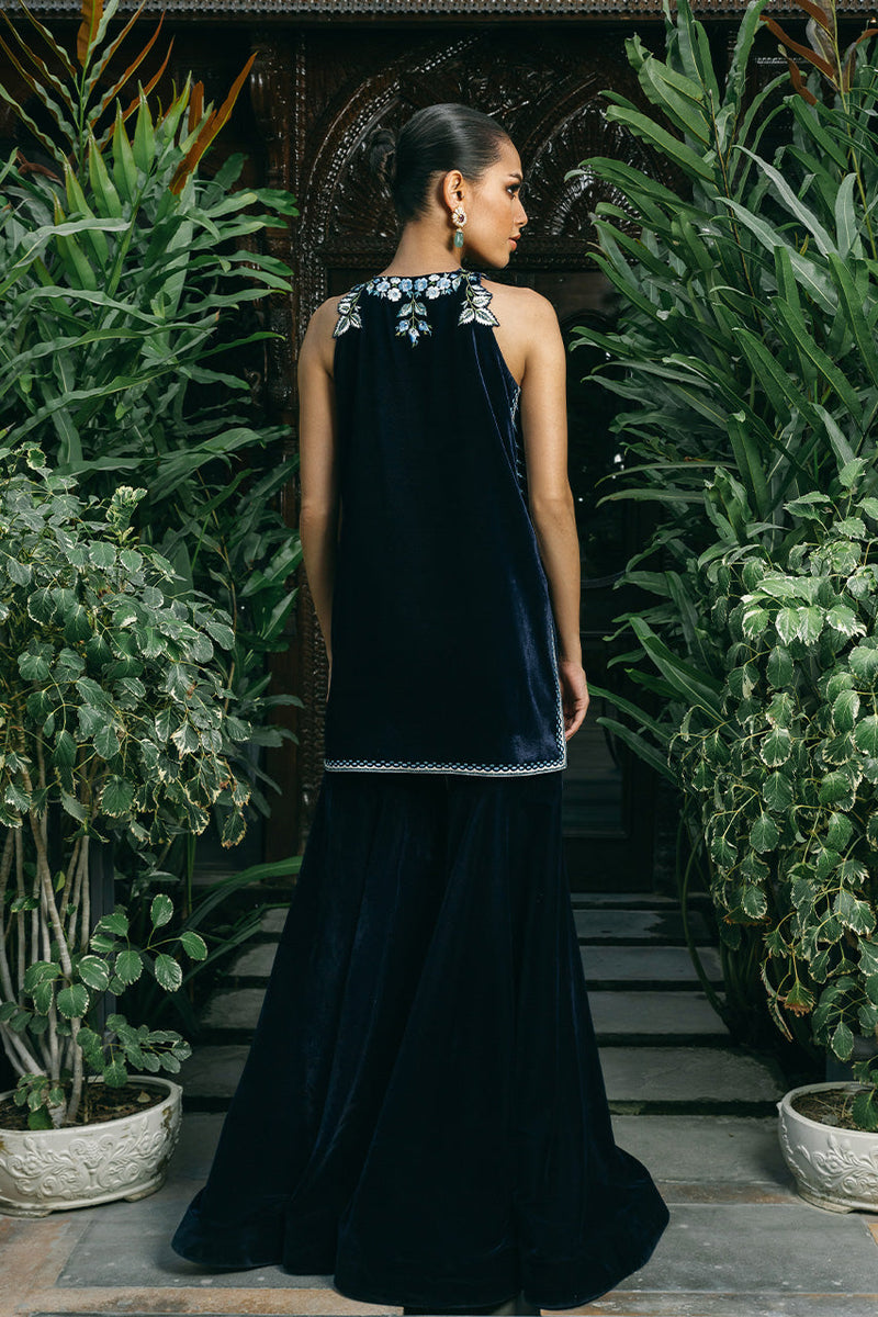 Sania Maskatiya | Reyna Velvet | Noa by Sania Maskatiya - Designer Dress - Type: Ladies Clothes - Available at Libayah - 100% Original