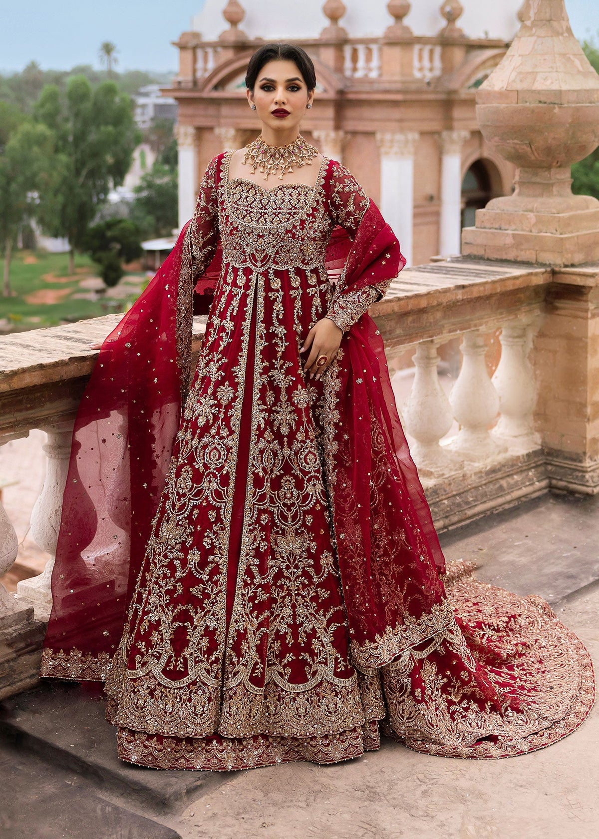 Kanwal Malik | Wedding Formals and Bridals | Zarbaft by Kanwal Malik - Designer Dress - Type: Ladies Clothes - Available at Libayah - 100% Original