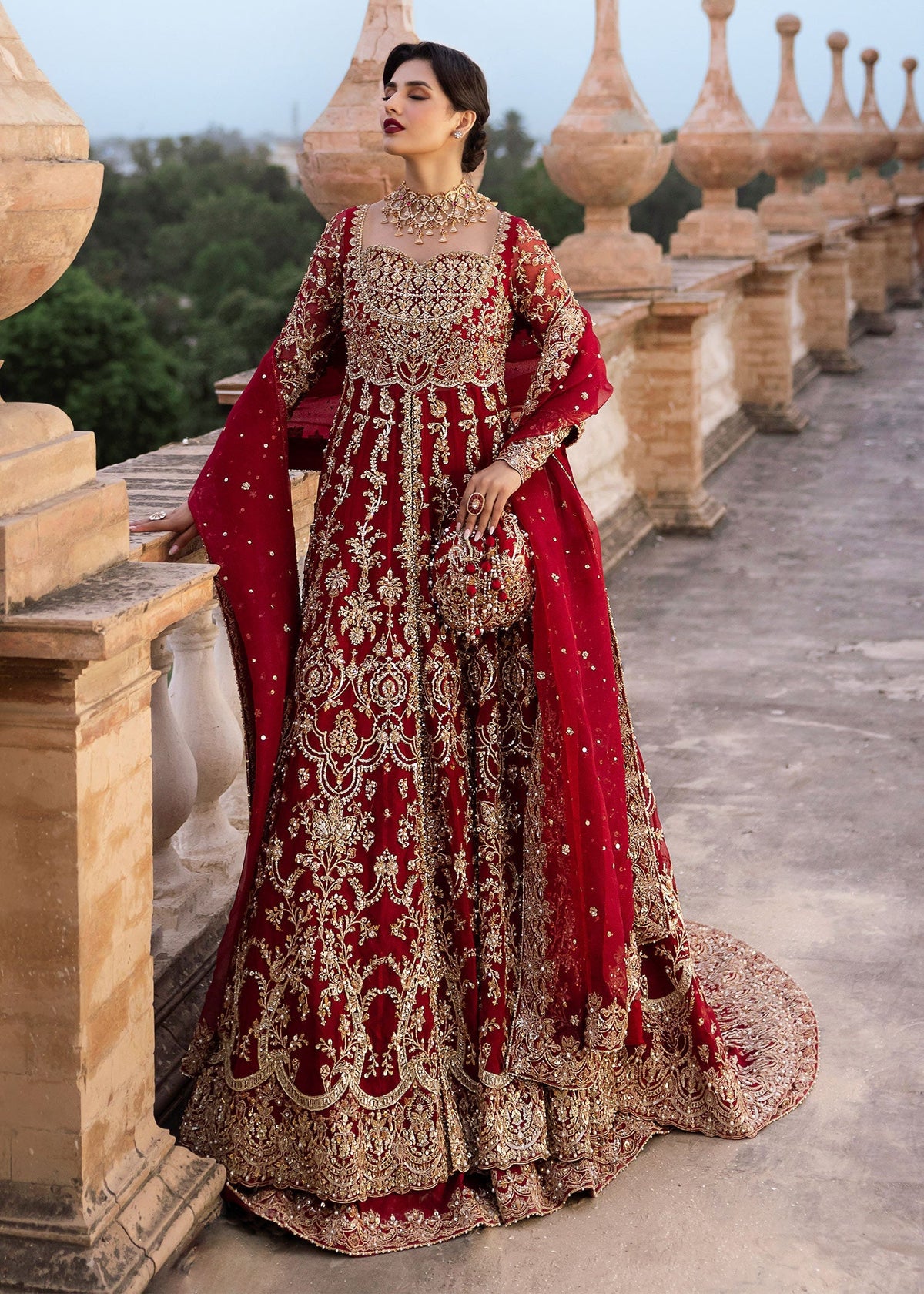 Kanwal Malik | Wedding Formals and Bridals | Zarbaft by Kanwal Malik - Designer Dress - Type: Ladies Clothes - Available at Libayah - 100% Original