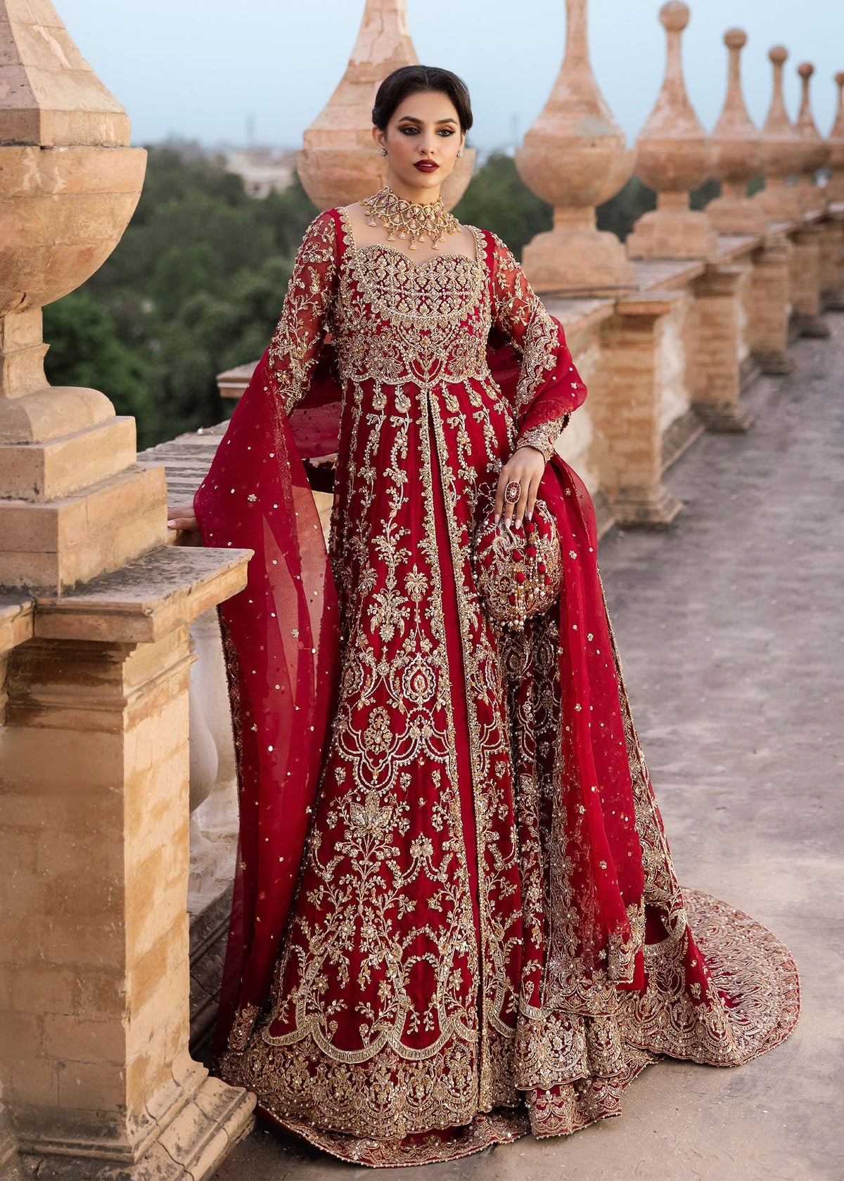 Kanwal Malik | Wedding Formals and Bridals | Zarbaft by Kanwal Malik - Designer Dress - Type: Ladies Clothes - Available at Libayah - 100% Original