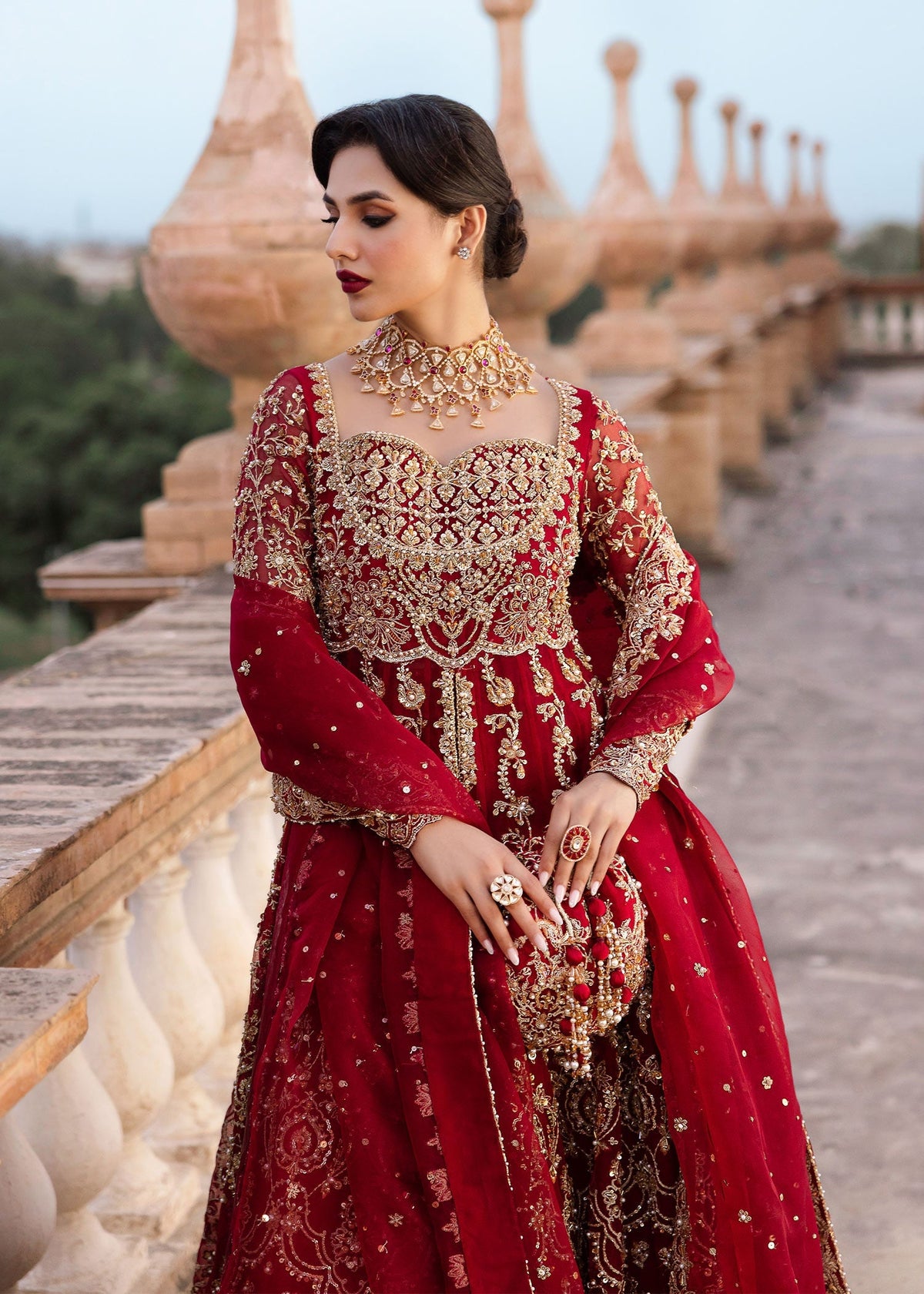 Kanwal Malik | Wedding Formals and Bridals | Zarbaft by Kanwal Malik - Designer Dress - Type: Ladies Clothes - Available at Libayah - 100% Original