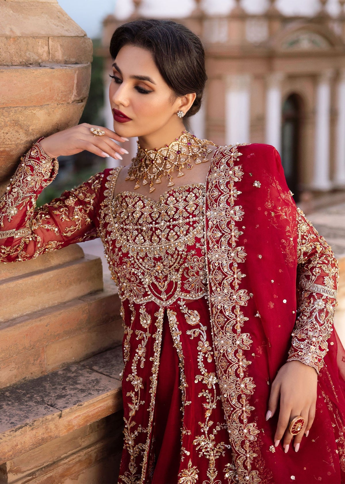 Kanwal Malik | Wedding Formals and Bridals | Zarbaft by Kanwal Malik - Designer Dress - Type: Ladies Clothes - Available at Libayah - 100% Original
