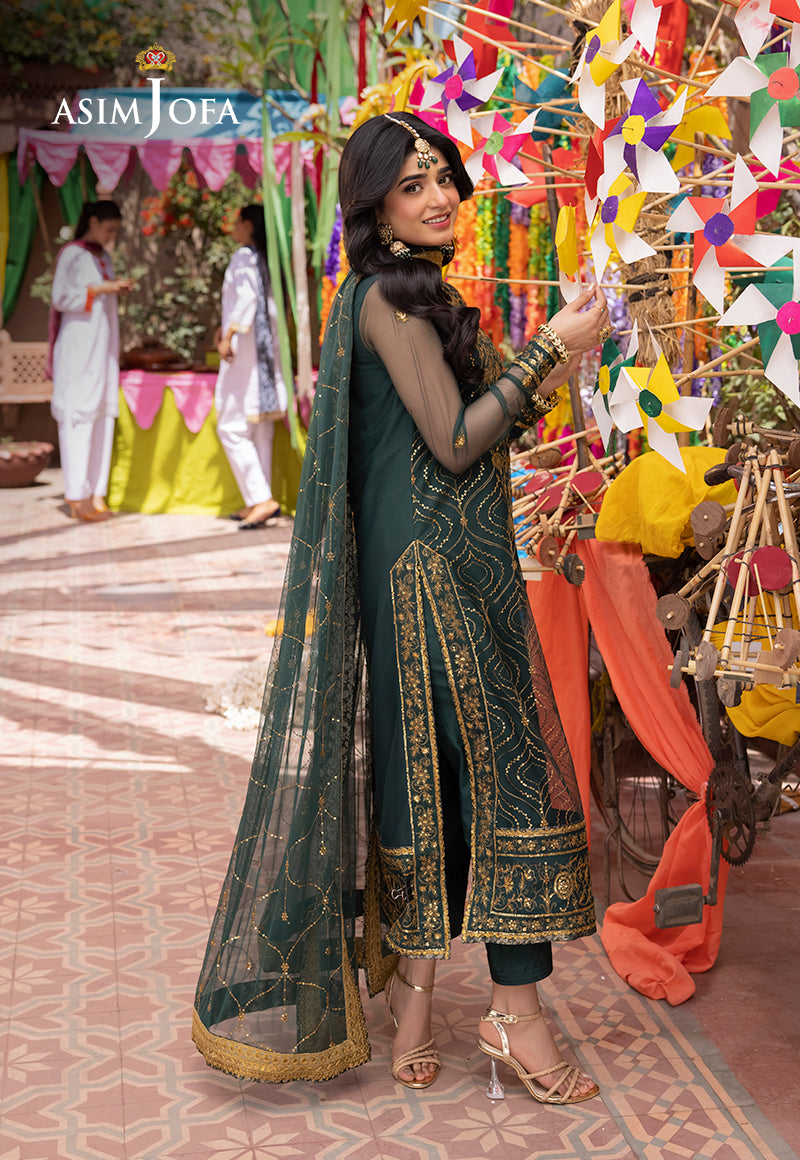 Asim Jofa | Pyaar Diyan Gallan Formals | AJEM-16 by Asim Jofa - Designer Dress - Type: Ladies Clothes - Available at Libayah - 100% Original