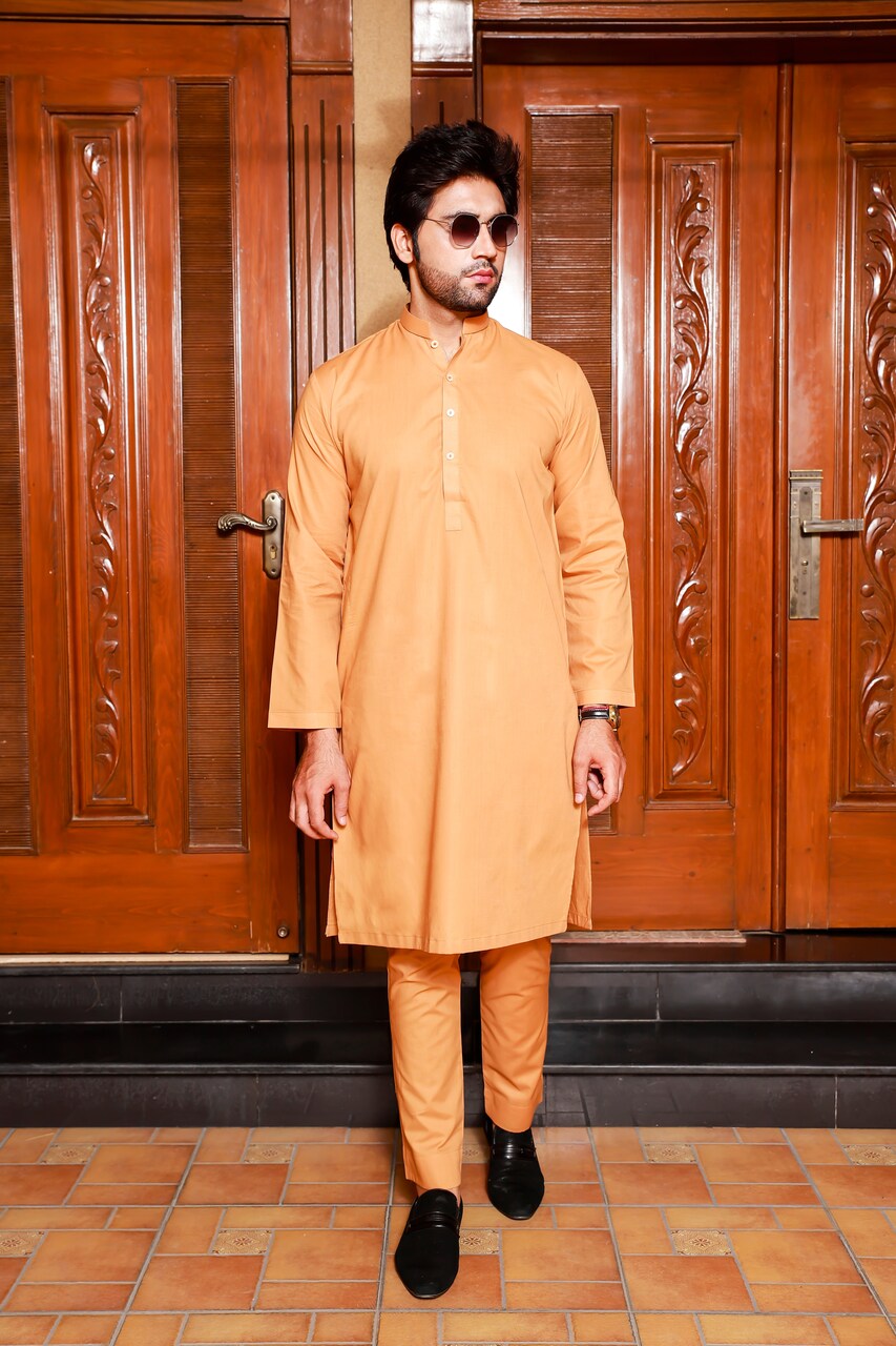 Pakistani Menswear | Deluxe-08 by Menswear - Designer Dress - Type: Menswear - Available at Libayah - 100% Original