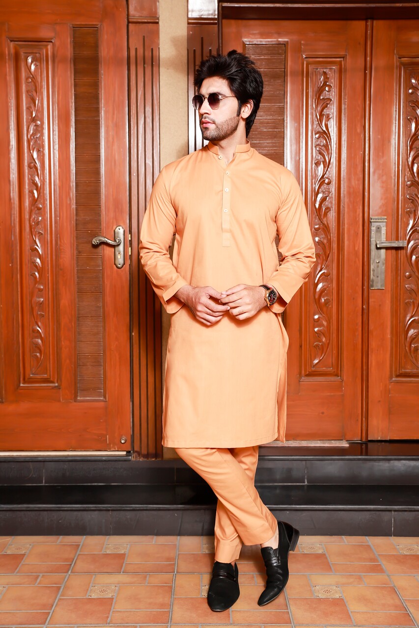 Pakistani Menswear | Deluxe-08 by Menswear - Designer Dress - Type: Menswear - Available at Libayah - 100% Original