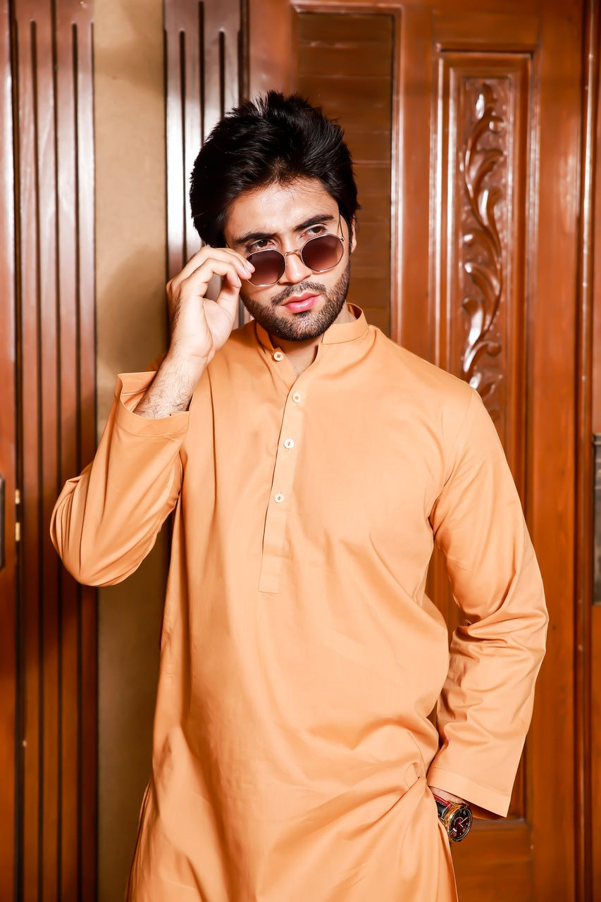Pakistani Menswear | Deluxe-08 by Menswear - Designer Dress - Type: Menswear - Available at Libayah - 100% Original