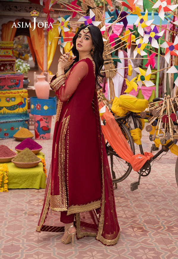 Asim Jofa | Pyaar Diyan Gallan Formals | AJEM-10 by Asim Jofa - Designer Dress - Type: Ladies Clothes - Available at Libayah - 100% Original