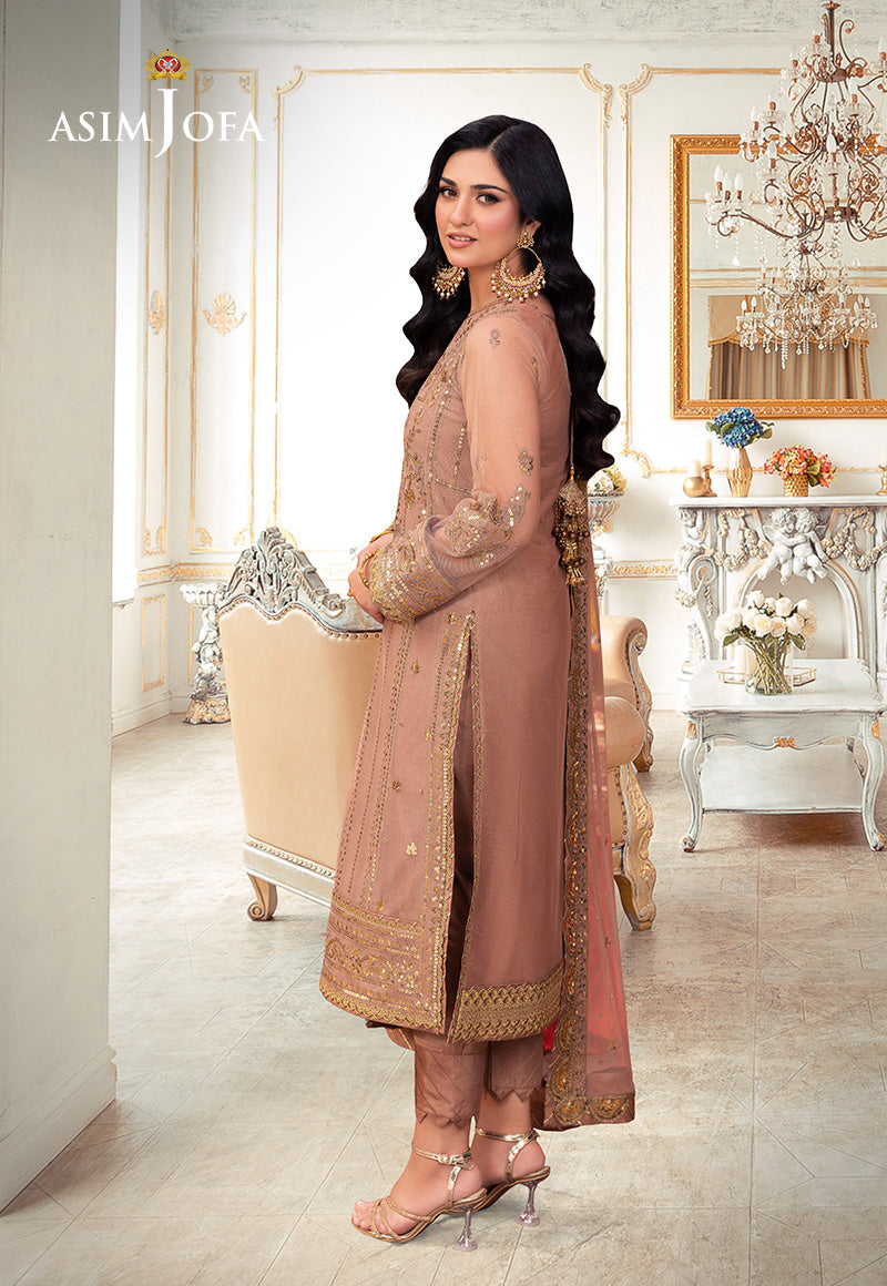Asim Jofa | festive luxe | AJEM-09 by Asim Jofa - Designer Dress - Type: Ladies Clothes - Available at Libayah - 100% Original