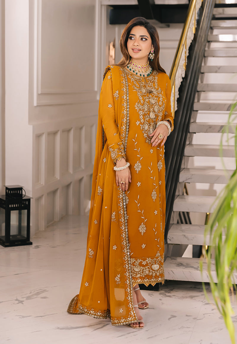Asim Jofa | Signature Styles | AJSM-27 by Asim Jofa - Designer Dress - Type: Formal - Available at Libayah - 100% Original