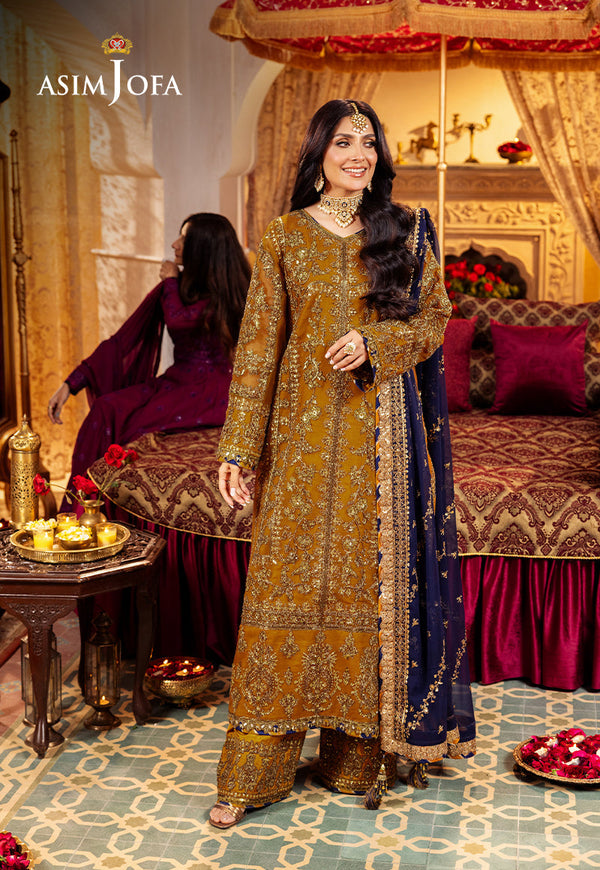 Asim Jofa | Jaan e Jahan| AJJJ-12 by Asim Jofa - Designer Dress - Type: Ladies Clothes - Available at Libayah - 100% Original