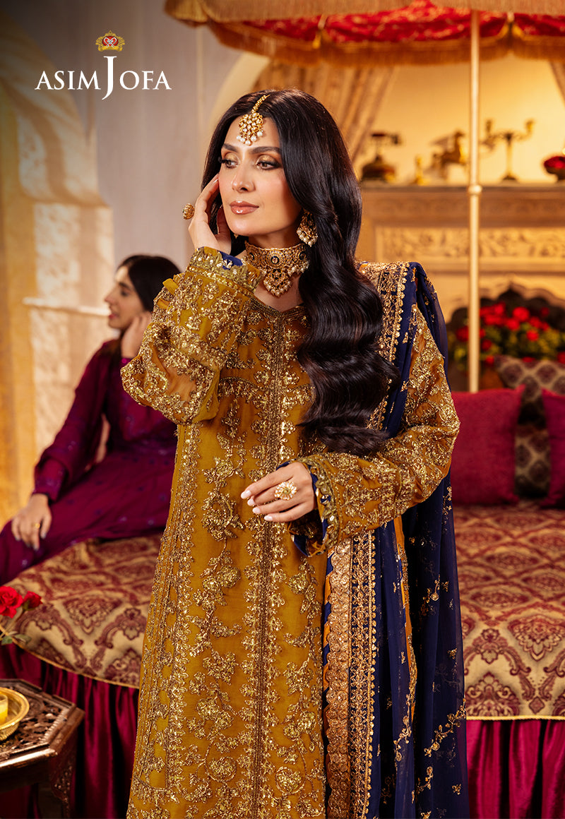 Asim Jofa | Jaan e Jahan| AJJJ-12 by Asim Jofa - Designer Dress - Type: Ladies Clothes - Available at Libayah - 100% Original