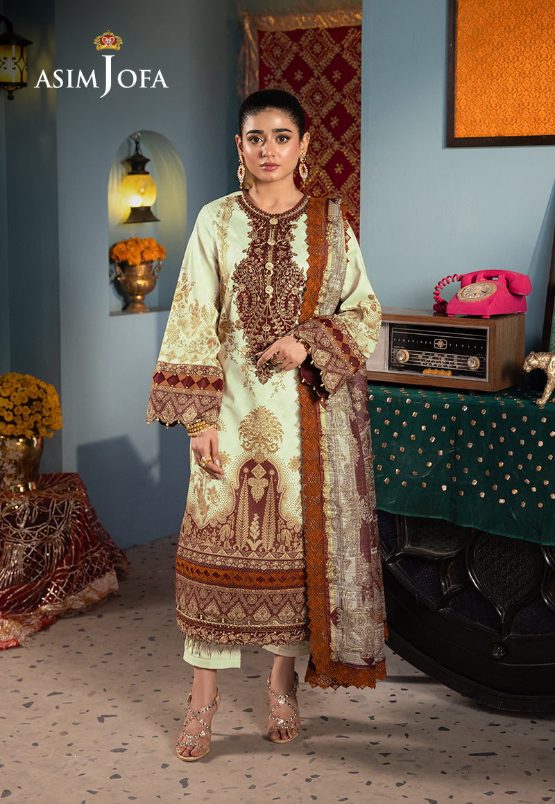 Asim Jofa | Asra Festive Essentials | AJRA-05 by Asim Jofa - Designer Dress - Type: Ladies Clothes - Available at Libayah - 100% Original