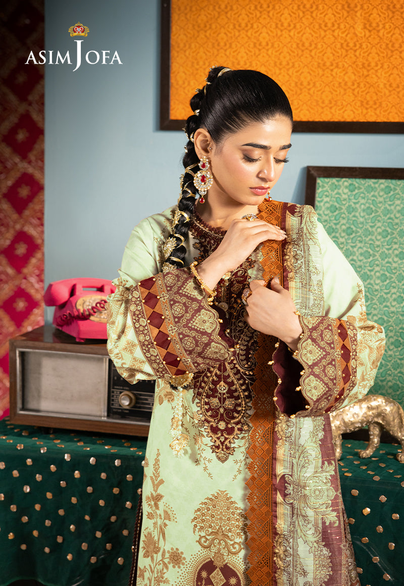 Asim Jofa | Asra Festive Essentials | AJRA-05 by Asim Jofa - Designer Dress - Type: Ladies Clothes - Available at Libayah - 100% Original