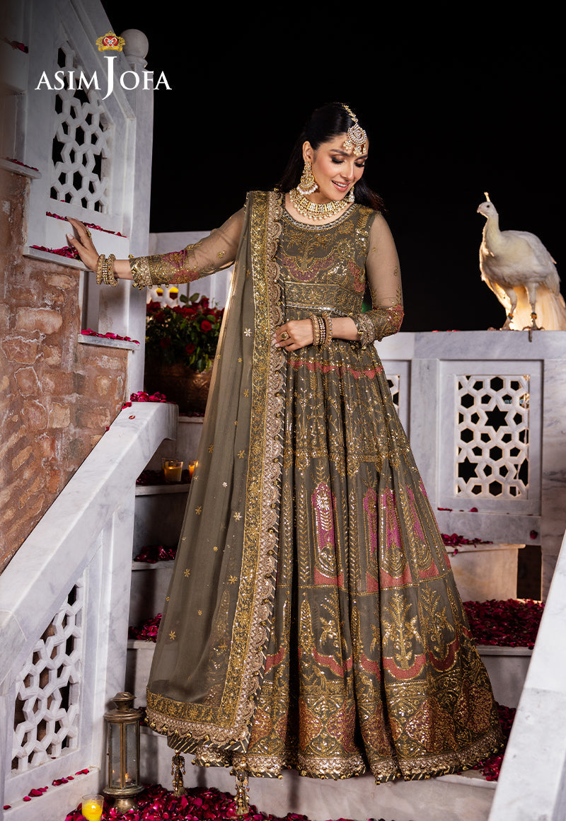Asim Jofa | Jaan e Jahan| AJJJ-10 by Asim Jofa - Designer Dress - Type: Ladies Clothes - Available at Libayah - 100% Original