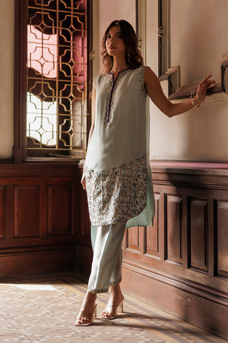 The Pink Tree Company | Yaadish Bakhair | Firoza by The Pink Tree Company - Designer Dress  - Type : Ladies Clothes - Available at Libayah - 100% Original 