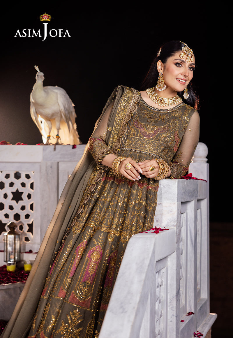Asim Jofa | Jaan e Jahan| AJJJ-10 by Asim Jofa - Designer Dress - Type: Ladies Clothes - Available at Libayah - 100% Original
