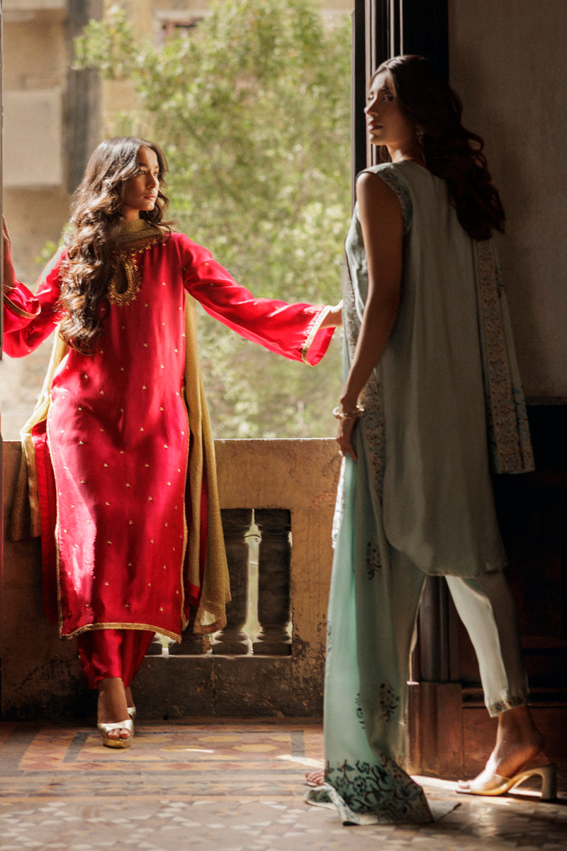 The Pink Tree Company | Yaadish Bakhair | Firoza by The Pink Tree Company - Designer Dress  - Type : Ladies Clothes - Available at Libayah - 100% Original 