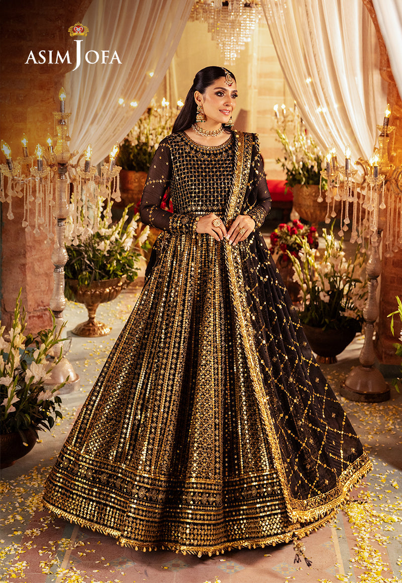 Asim Jofa | Jaan e Jahan| AJJJ-03 by Asim Jofa - Designer Dress - Type: Ladies Clothes - Available at Libayah - 100% Original