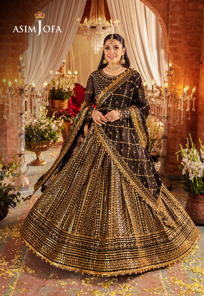 Asim Jofa | Jaan e Jahan| AJJJ-03 by Asim Jofa - Designer Dress - Type: Ladies Clothes - Available at Libayah - 100% Original