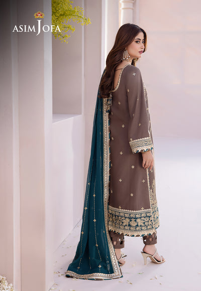 Asim Jofa | Dhanak Rang Collection | AJCF-30 by Asim Jofa - Designer Dress - Type: Ladies Clothes - Available at Libayah - 100% Original