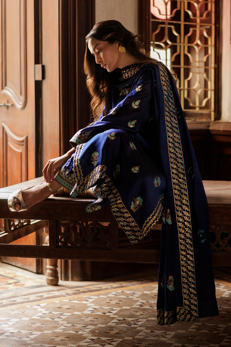 The Pink Tree Company | Yaadish Bakhair | Blue Mirage by The Pink Tree Company - Designer Dress  - Type : Ladies Clothes - Available at Libayah - 100% Original 