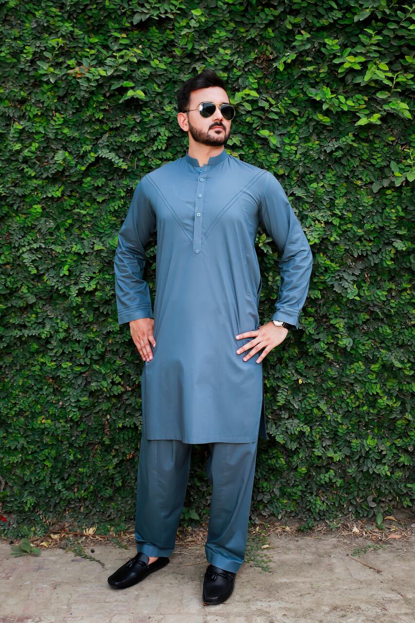 Pakistani Menswear | Deluxe-04 by Libayah Ltd. - Designer Dress - Type: Menswear - Available at Libayah - 100% Original