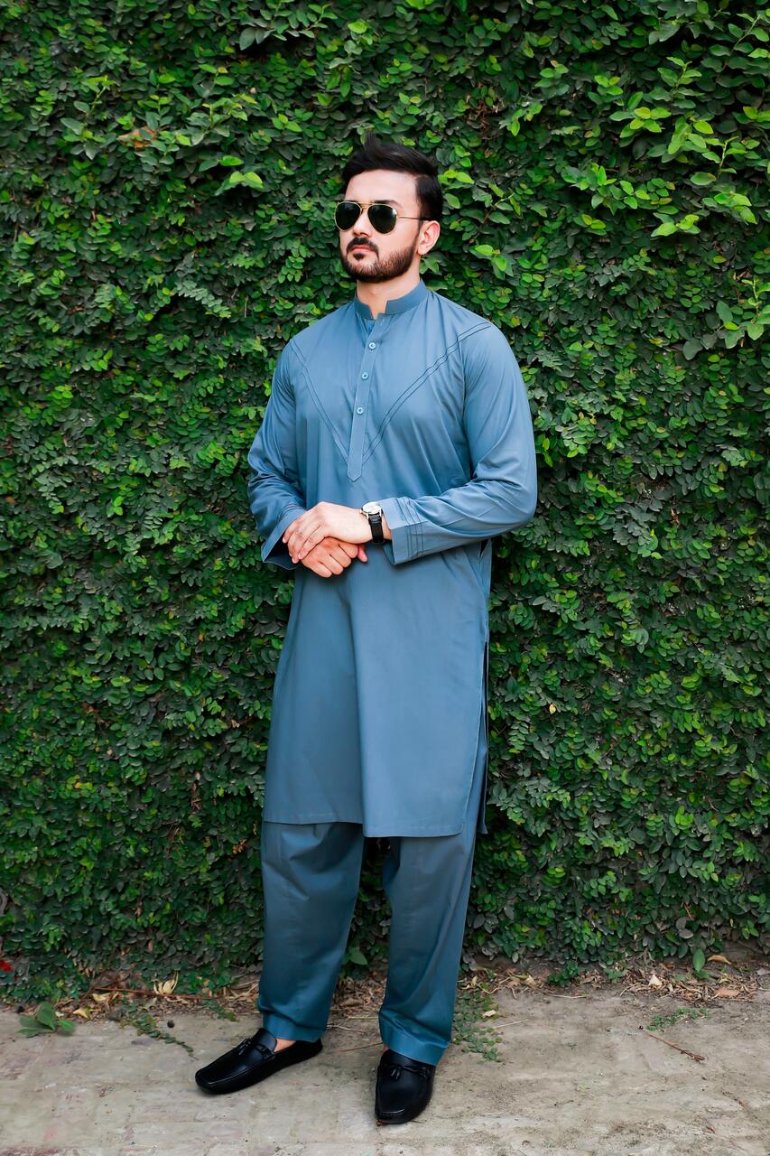 Pakistani Menswear | Deluxe-04 by Libayah Ltd. - Designer Dress - Type: Menswear - Available at Libayah - 100% Original