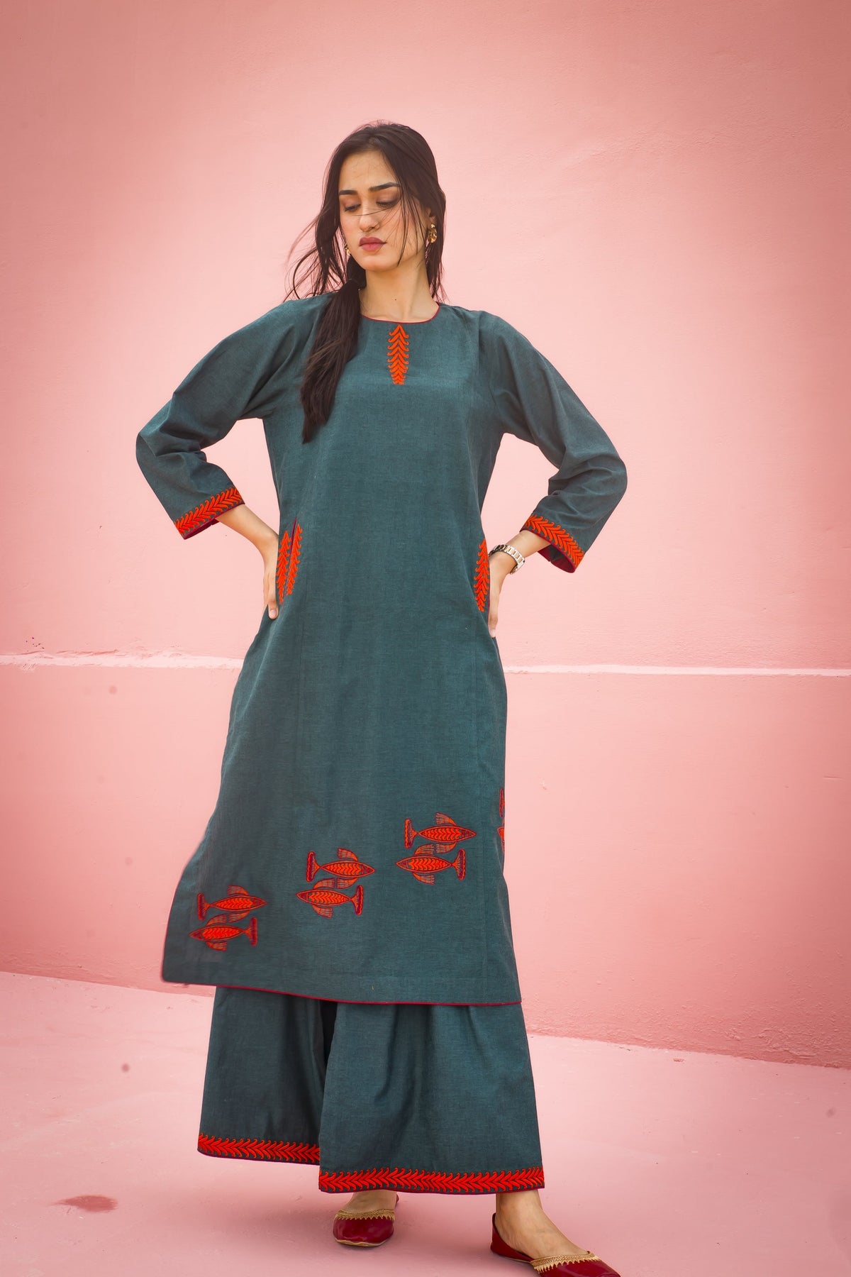 The Pink Tree Company | Dont be Silly |  Fish Scale by The Pink Tree Company - Designer Dress - Type: Ladies Clothes - Available at Libayah - 100% Original