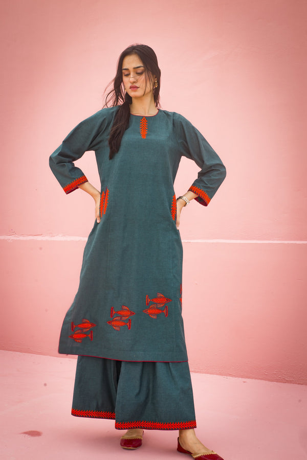 The Pink Tree Company | Dont be Silly |  Fish Scale by The Pink Tree Company - Designer Dress - Type: Ladies Clothes - Available at Libayah - 100% Original