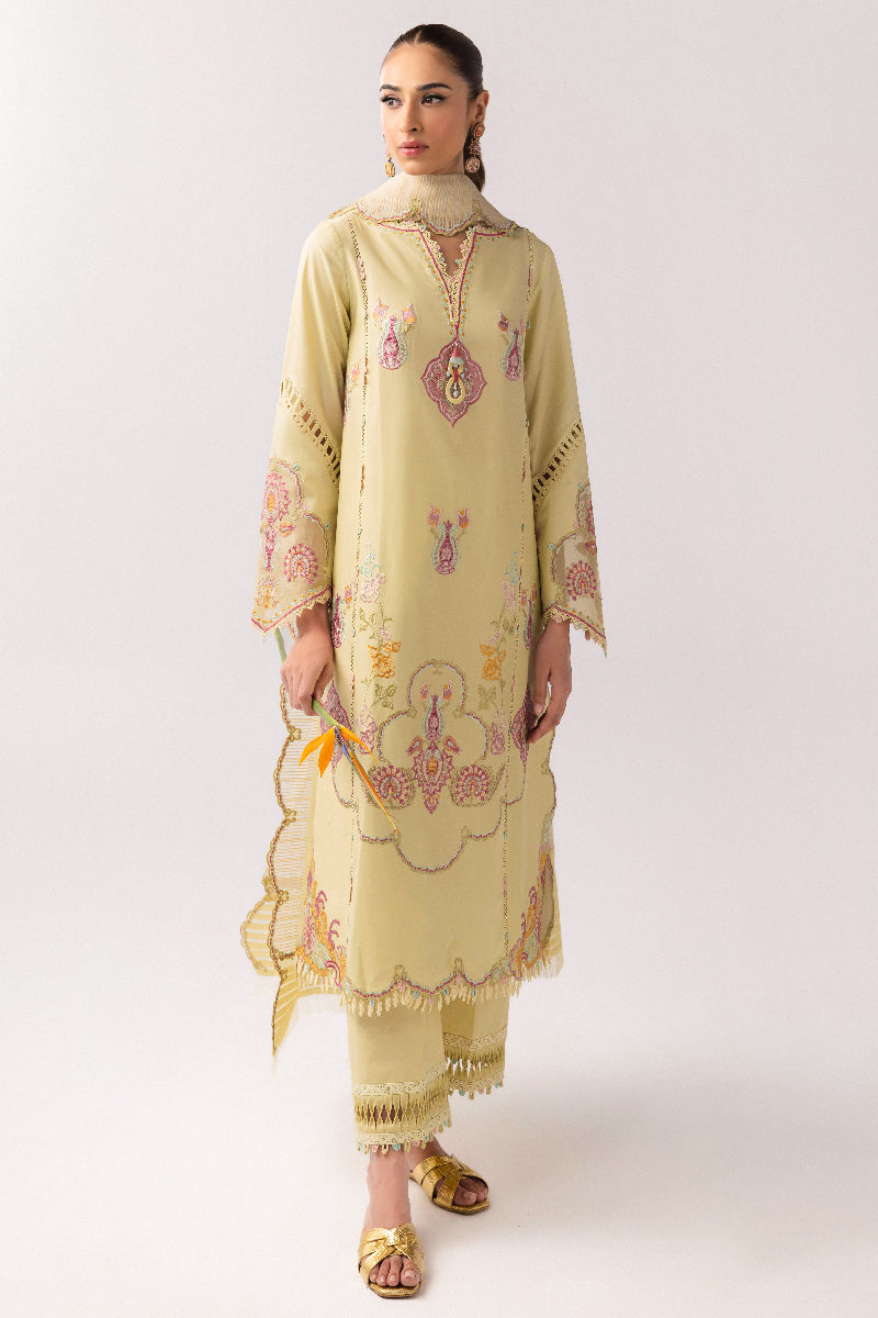 Qalamkar | Basic Pret 25 | KT-08 Afra by Qalamkar - Designer Dress - Type: Ladies Clothes - Available at Libayah - 100% Original